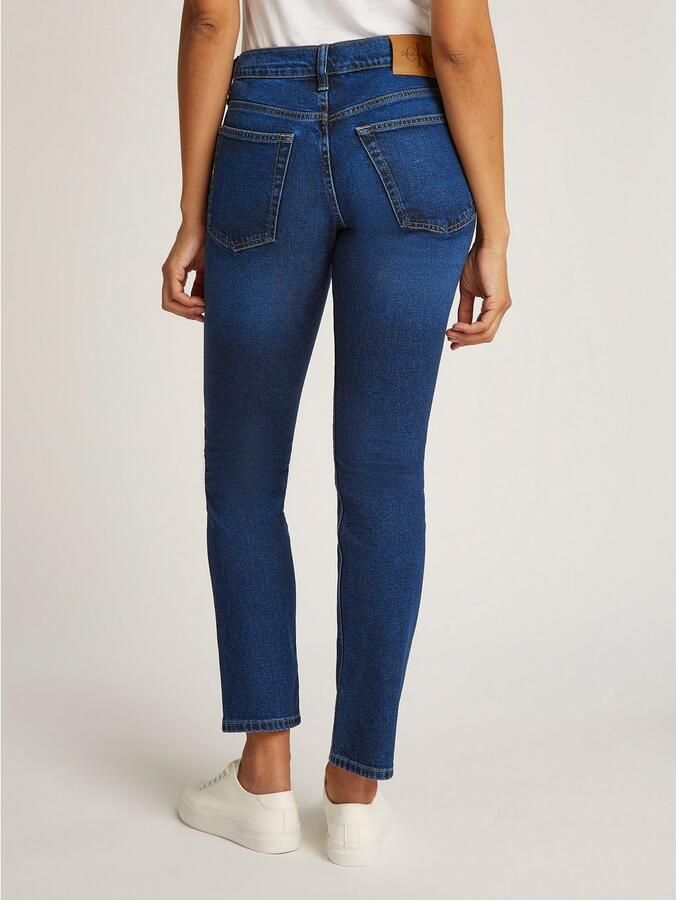 Calvin Klein Blauwe Katoenen Heren Jeans & Broek Blue Heren
