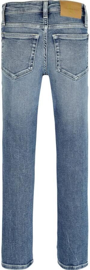Calvin Klein Slim fit jeans SLIM NEW MID BLUE PWS voor kinderen tot 16 jaar in coole wassing - Foto 10