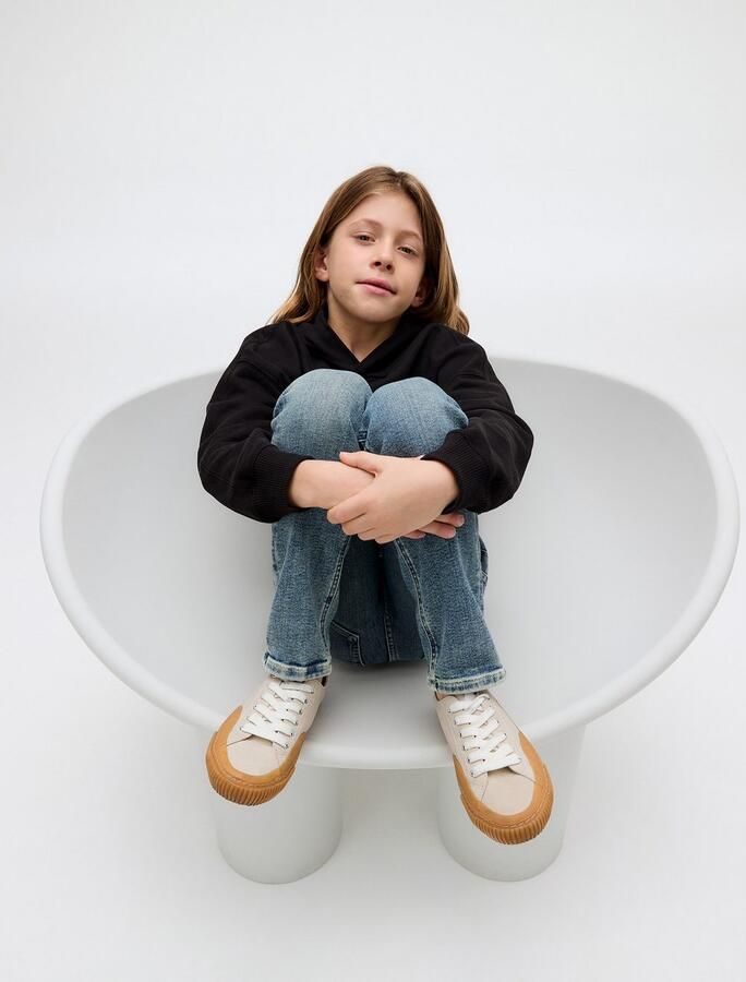 Calvin Klein Slim fit jeans SLIM NEW MID BLUE PWS voor kinderen tot 16 jaar in coole wassing - Foto 4