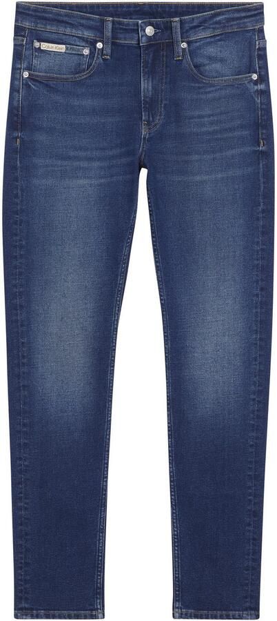 Calvin Klein Slim katoen stretch jeans Blauw Denim Blue Heren - Foto 7