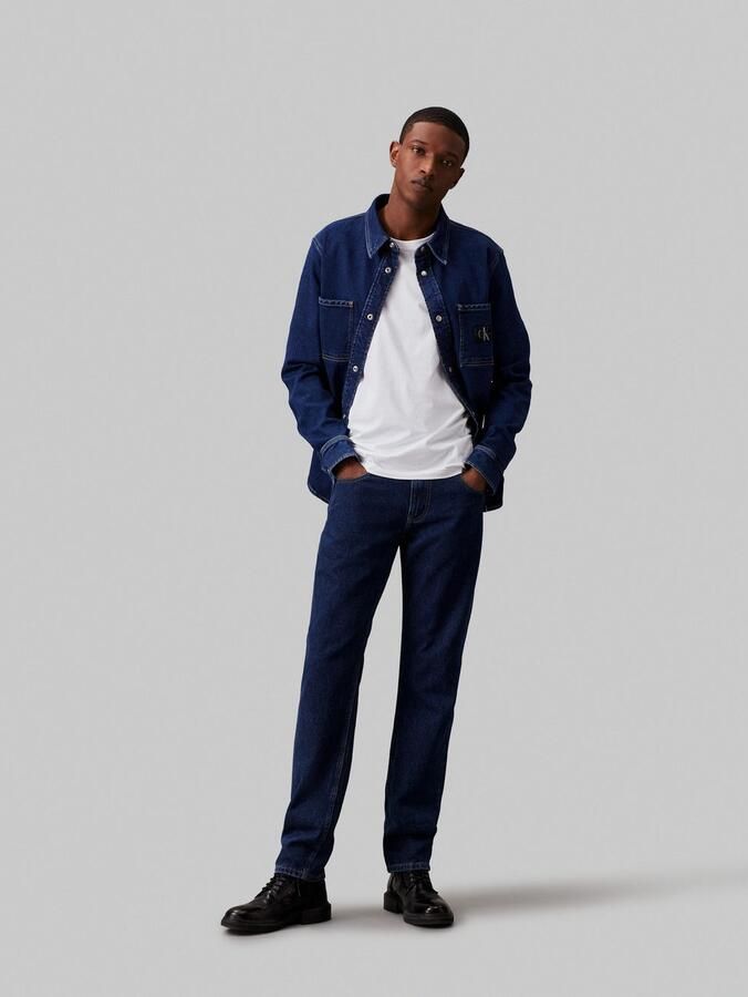 Calvin Klein Jeans Heren Jeans Herfst Winter Collectie Blue Heren - Foto 7