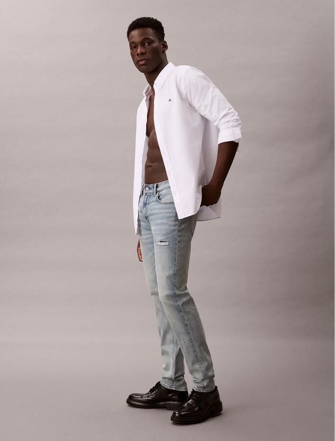 Calvin Klein Slim fit jeans SLIM TAPER JEANS - Foto 4