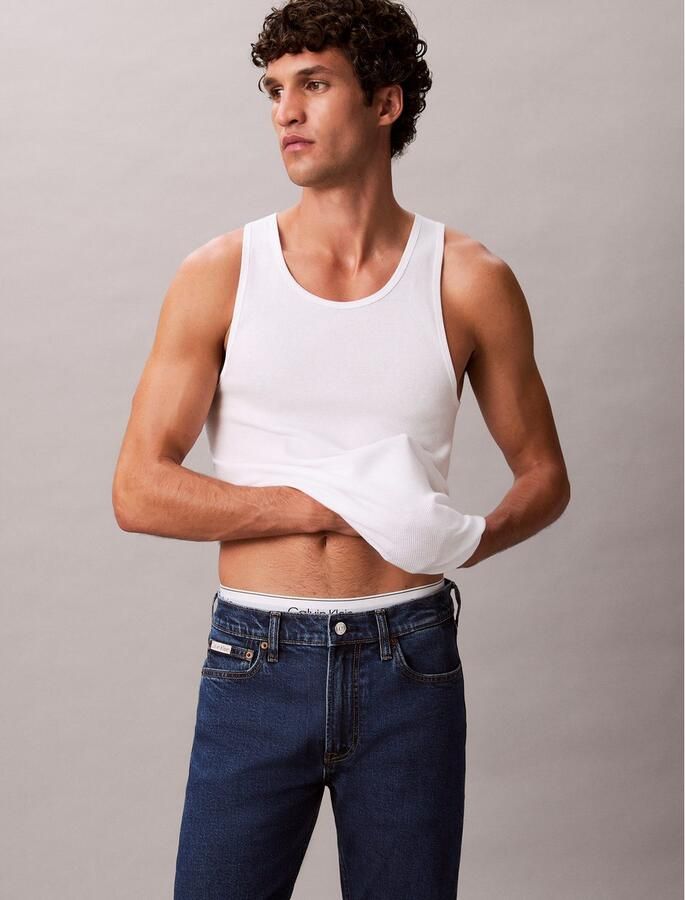 Calvin Klein Jeans Slim fit jeans met 5-pocketmodel - Foto 2