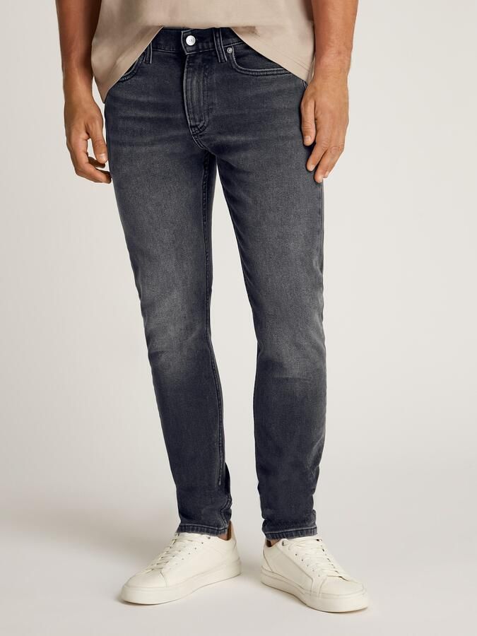 Calvin Klein Slim fit jeans SLIM TAPER Muntzakje logo borduursel - Foto 3