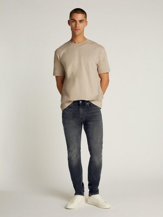 Calvin Klein Slim fit jeans SLIM TAPER Muntzakje logo borduursel - Foto 2