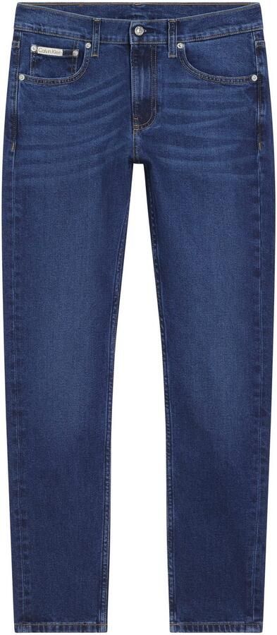 Calvin Klein Slim fit jeans SLIM TAPER Muntzakje logo borduursel - Foto 4