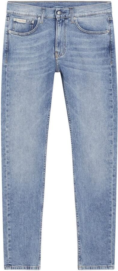 Calvin Klein Slim fit jeans SLIM TAPER Muntzakje logo borduursel - Foto 4