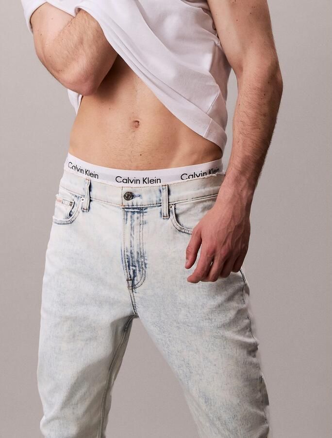 Calvin Klein Slim fit jeans SLM TPR Met riemlussen - Foto 3