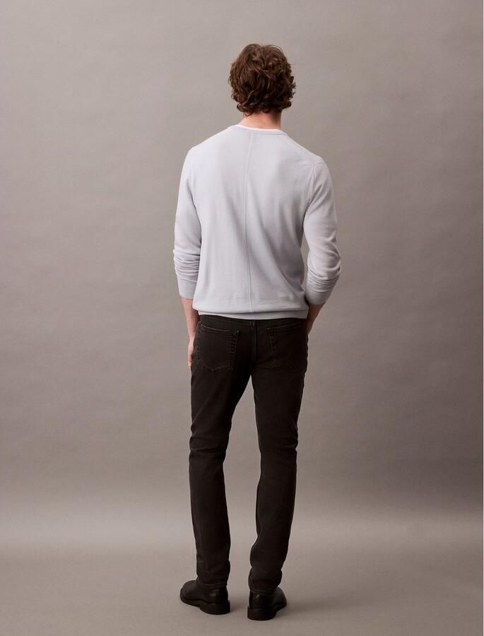 Calvin Klein Jeans Slim fit jeans met logopatch model 'Essential' - Foto 4
