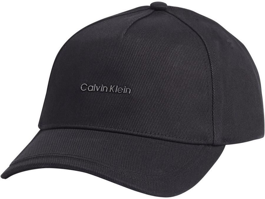 Calvin Klein Snapback cap METAL LETTERING BB CAP met logo-embossing unisex