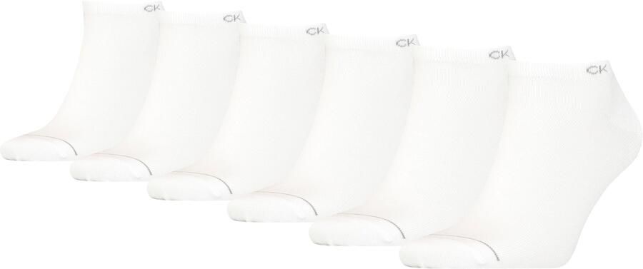 Calvin Klein Sneakersokken met gebreid logo in de tailleband (6 paar Set van 6) - Foto 2