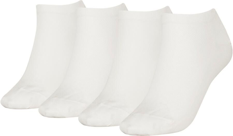 Calvin Klein Sneakersokken met platte teennaad (4 paar Set van 4) - Foto 3