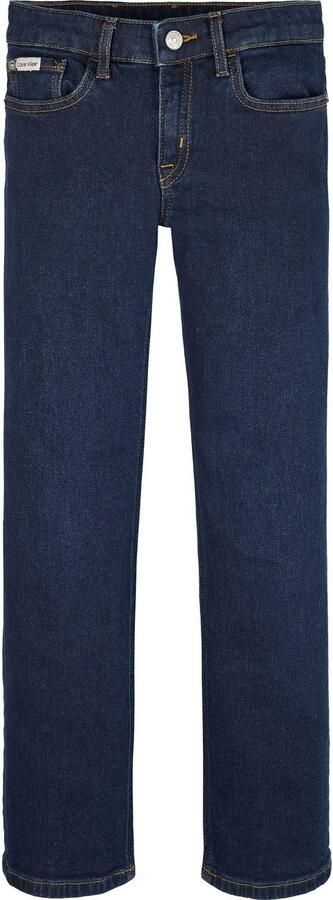 Calvin Klein Straight jeans MR STRAIGHT voor kinderen tot 16 jaar met logo patch op de band - Foto 7