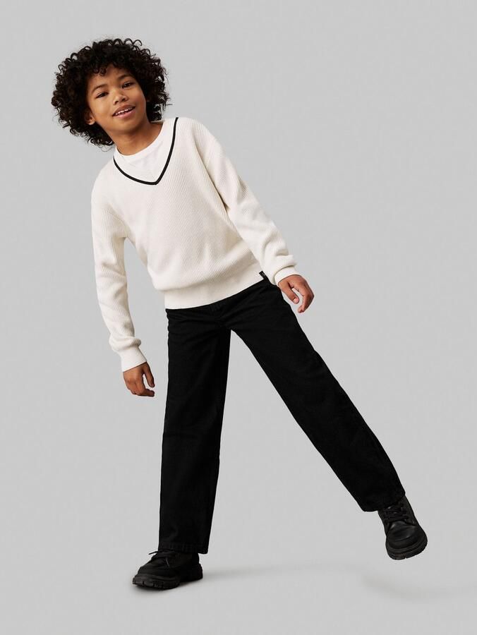 Calvin Klein Straight jeans Skater Clean Black Rgd voor kinderen tot 16 jaar en in 5-pocket stijl - Foto 2