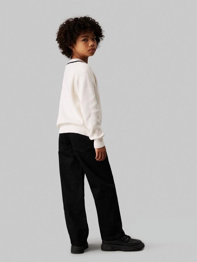 Calvin Klein Straight jeans Skater Clean Black Rgd voor kinderen tot 16 jaar en in 5-pocket stijl - Foto 3