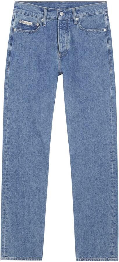 Calvin Klein Straight jeans STANDARD STRAIGHT Muntzakje logo borduursel - Foto 6