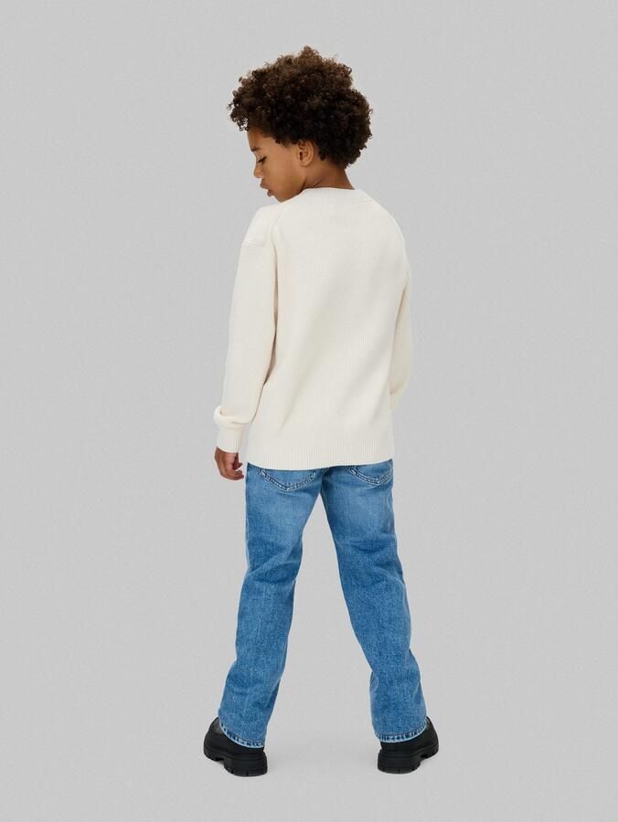 Calvin Klein Straight jeans Straight voor kinderen tot 16 jaar used-look - Foto 4