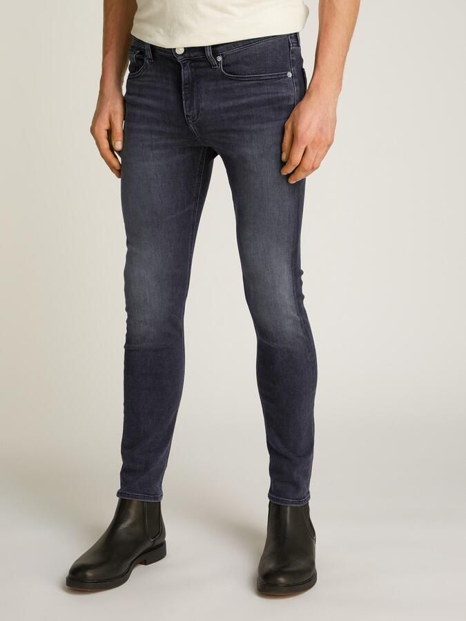 Calvin Klein Stretch jeans Skinny Muntzakje logo borduursel - Foto 6