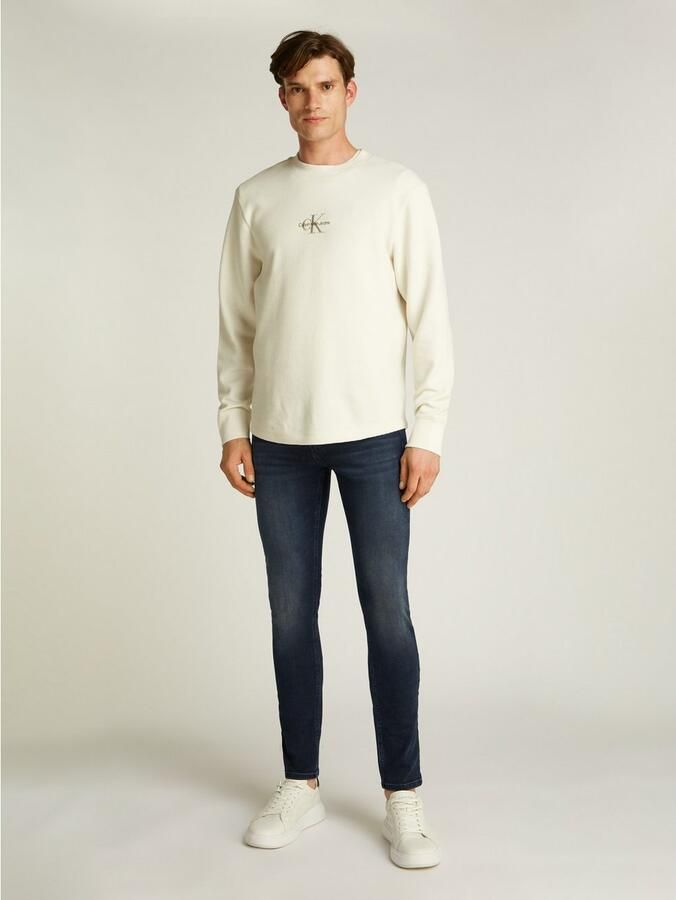 Calvin Klein Stretch jeans Skinny Muntzakje logo borduursel - Foto 3