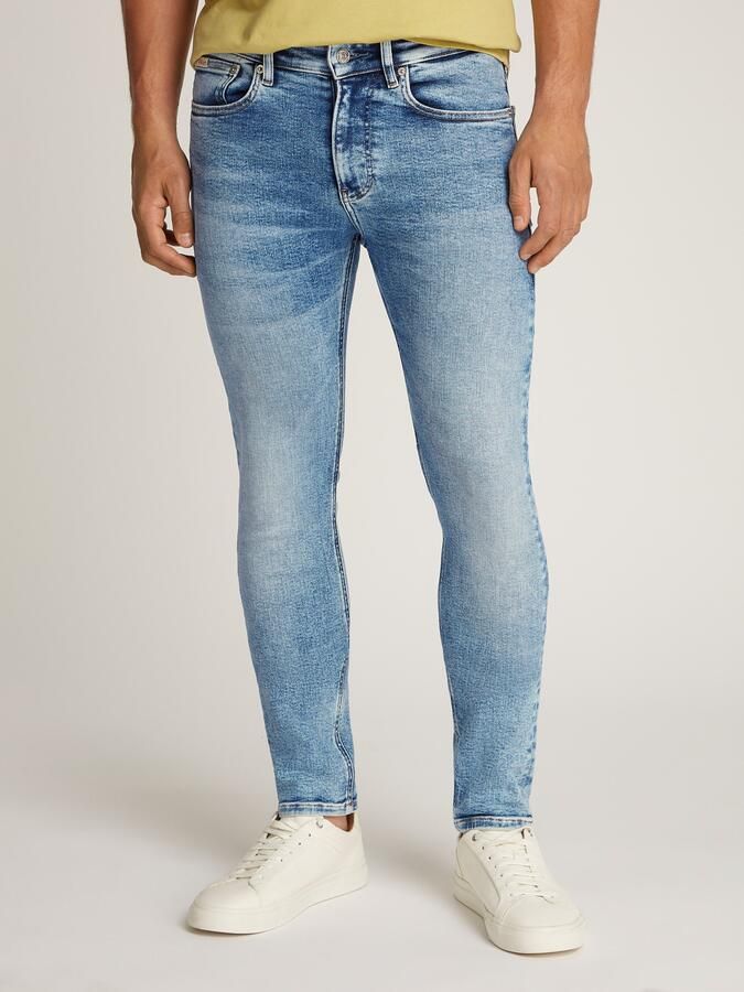 Calvin Klein Stretch jeans Skinny Muntzakje logo borduursel - Foto 6