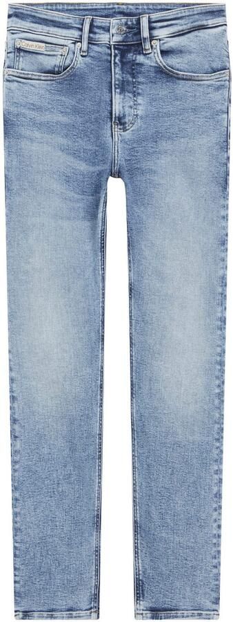 Calvin Klein Stretch jeans Skinny Muntzakje logo borduursel - Foto 4