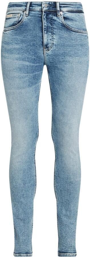 Calvin Klein Stretch jeans Skinny Muntzakje logo borduursel - Foto 5