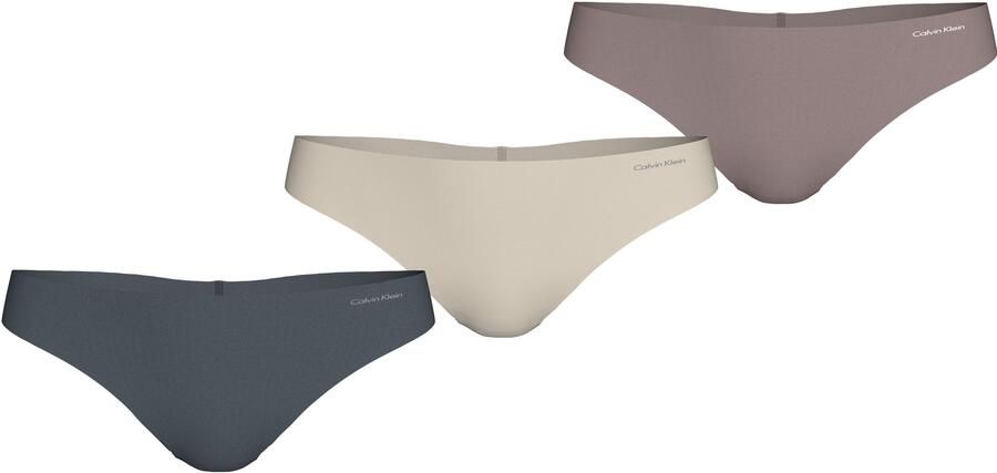 Calvin Klein String 3 PACK THONG (MID-RISE) (3 stuks) - Foto 3