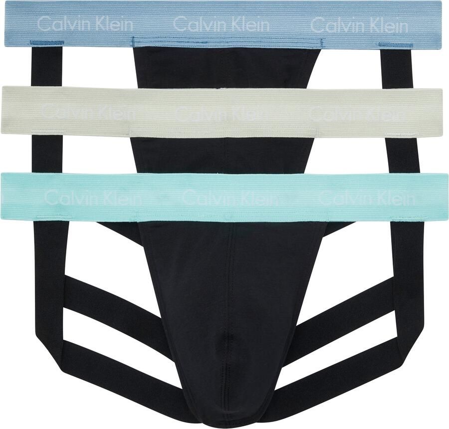 Calvin Klein String JOCK STRAP 3PK met elastische logo-band (3 stuks) - Foto 2