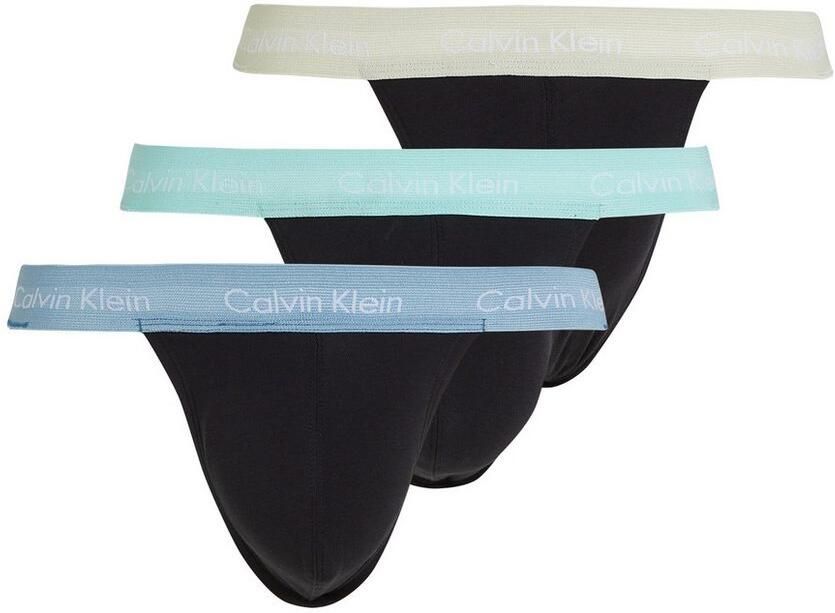 Calvin Klein String JOCK STRAP 3PK met elastische logo-band (3 stuks)