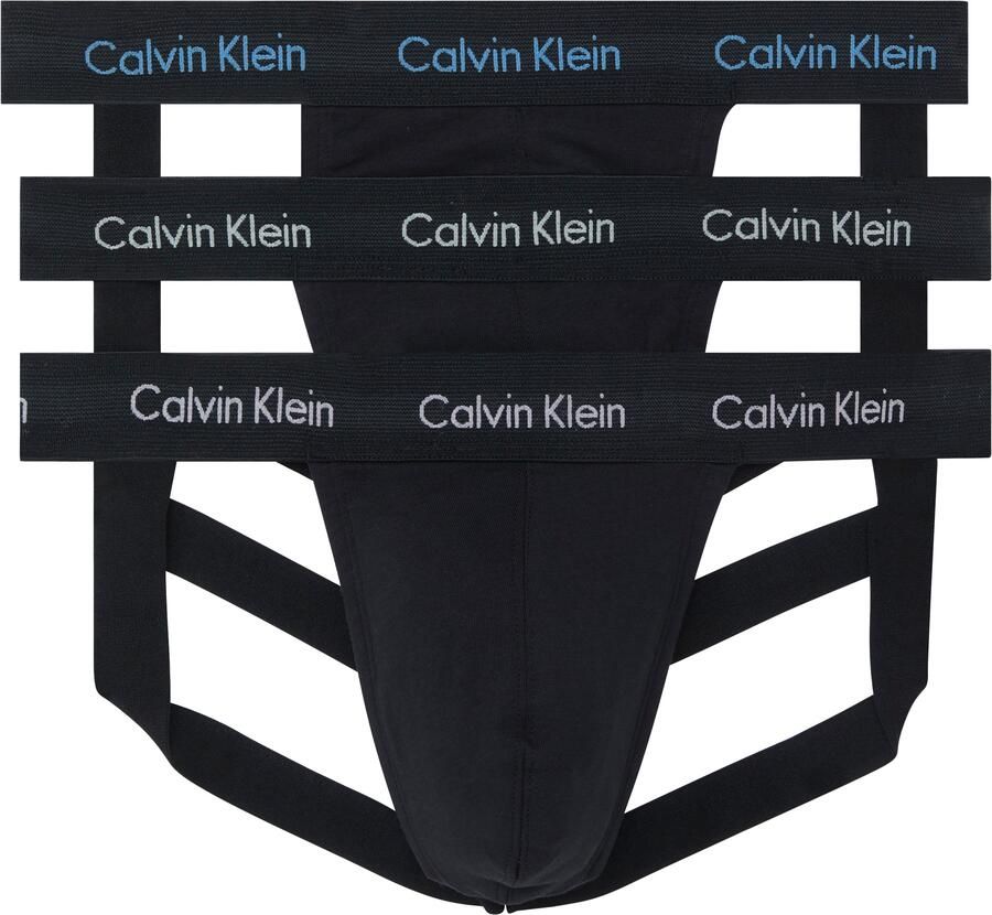 Calvin Klein String JOCK STRAP 3PK met elastische logo-band (3 stuks)