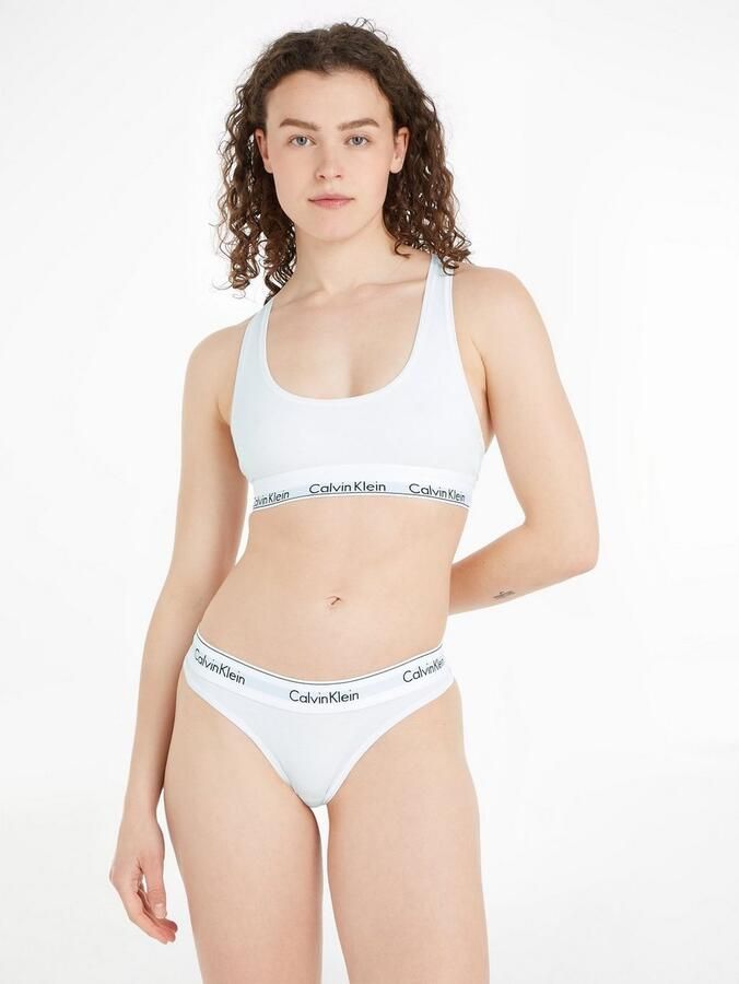 Calvin Klein Damesondergoed in het wit voor herfst winter White Dames - Foto 4