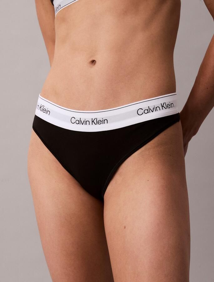 Calvin Klein Underwear String met elastische band met logo - Foto 12