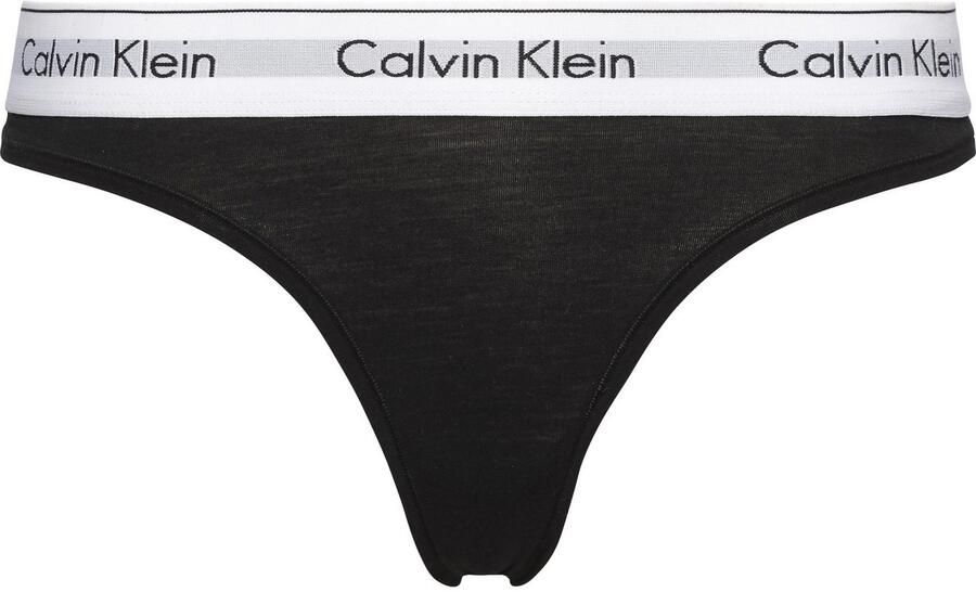 Calvin Klein Underwear String met elastische band met logo - Foto 11