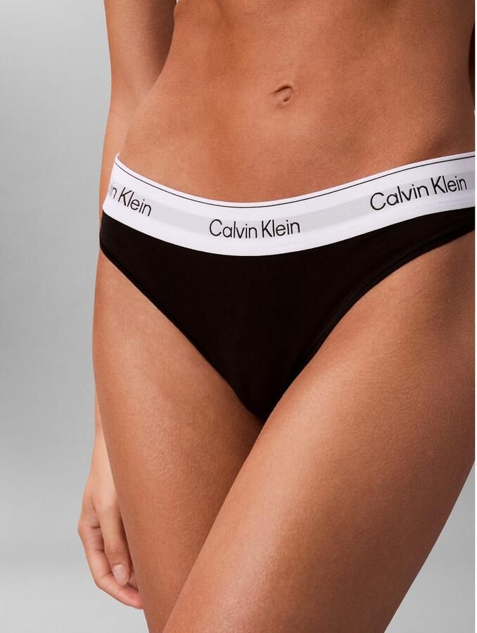 Calvin Klein Underwear String met elastische band met logo - Foto 5
