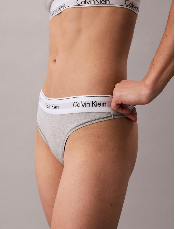 Calvin Klein Underwear String met elastische band met logo - Foto 3