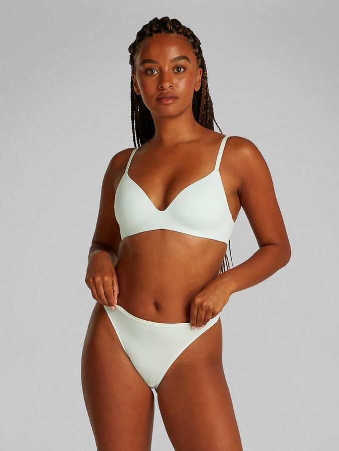 Calvin Klein Underwear String met labeldetails model 'Perfectly Fit' - Foto 1