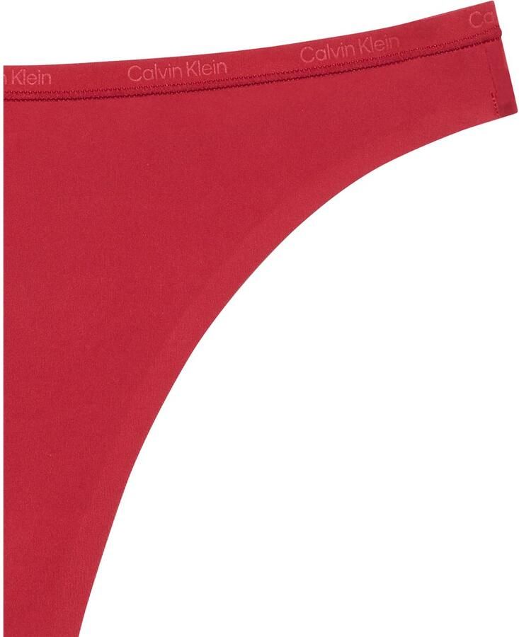 Calvin Klein Underwear String met elastische band en labeldetails