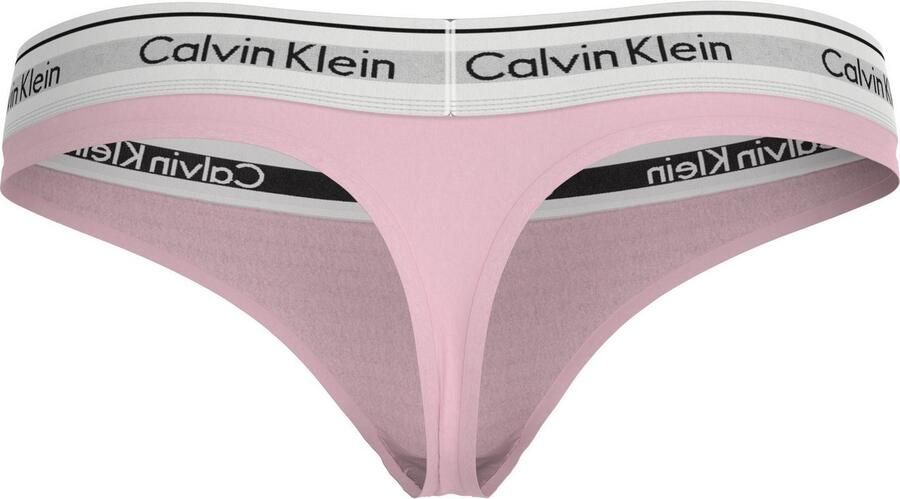 Calvin Klein Underwear String met label in band - Foto 3
