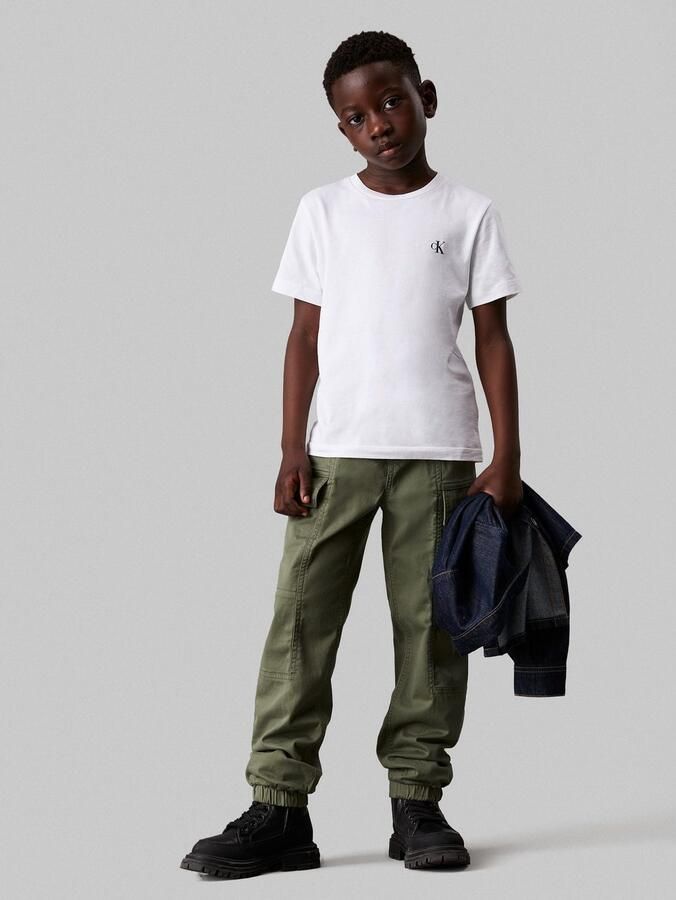 Calvin Klein Sweatbroek ESSENTIAL WOVEN CARGO PANTS voor kinderen tot 16 jaar met logo-print - Foto 2