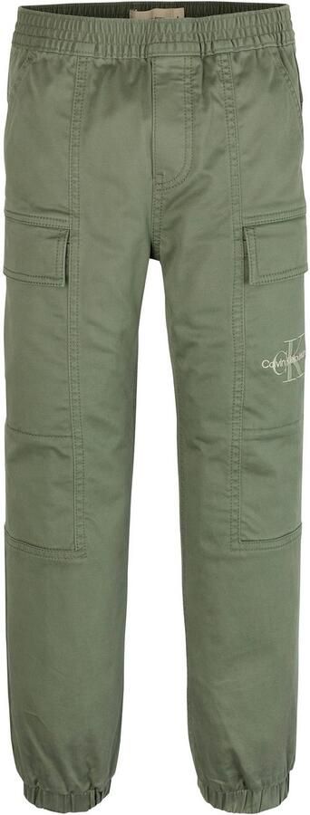 Calvin Klein Sweatbroek ESSENTIAL WOVEN CARGO PANTS voor kinderen tot 16 jaar met logo-print - Foto 5