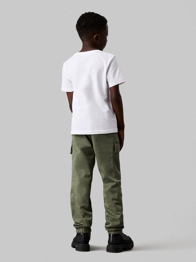 Calvin Klein Sweatbroek ESSENTIAL WOVEN CARGO PANTS voor kinderen tot 16 jaar met logo-print - Foto 3
