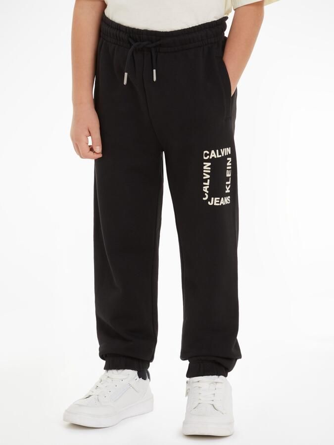 Calvin Klein Sweatbroek MINI HERO FLOCK LOGO PANTS - Foto 7