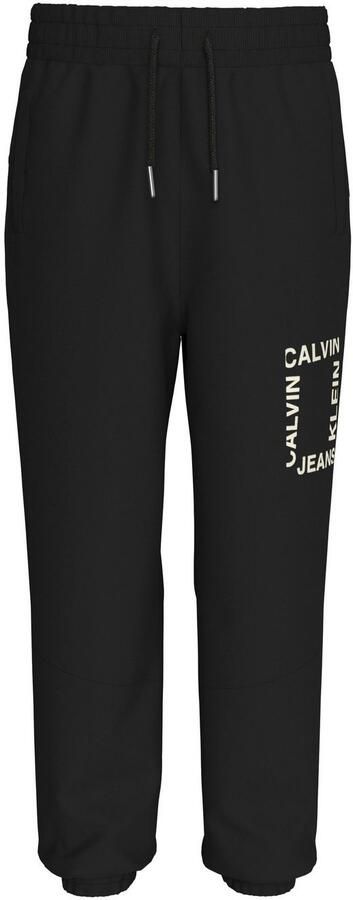 Calvin Klein Sweatbroek MINI HERO FLOCK LOGO PANTS - Foto 4