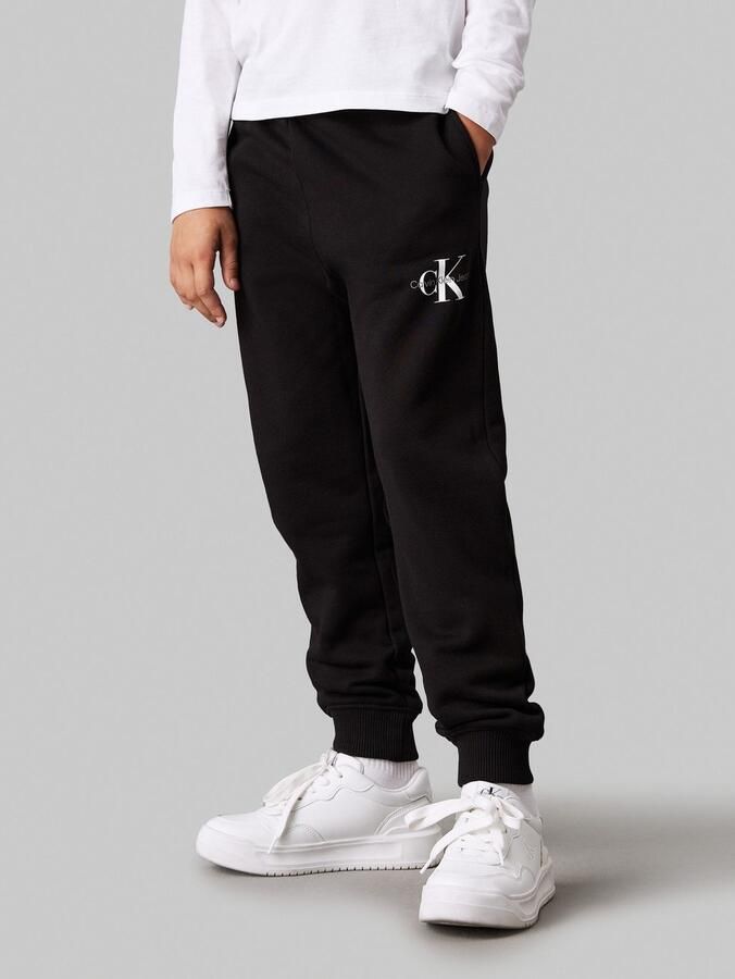 Calvin Klein Sweatbroek MONOGRAM LOGO SWEATPANTS voor kinderen tot 16 jaar - Foto 11