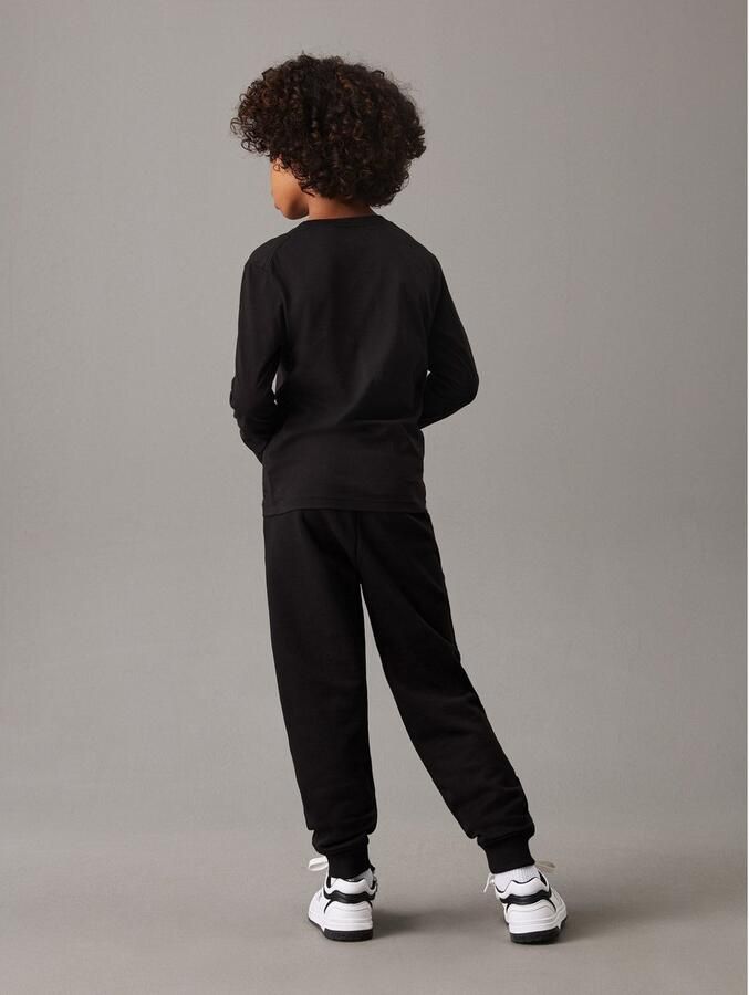 Calvin Klein Sweatbroek MONOGRAM LOGO SWEATPANTS voor kinderen tot 16 jaar - Foto 7