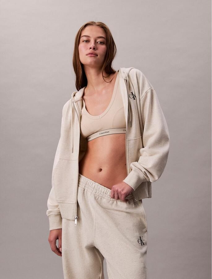 Calvin Klein Sweatbroek MONOLOGO FRENCH TERRY JOGGER - Foto 4