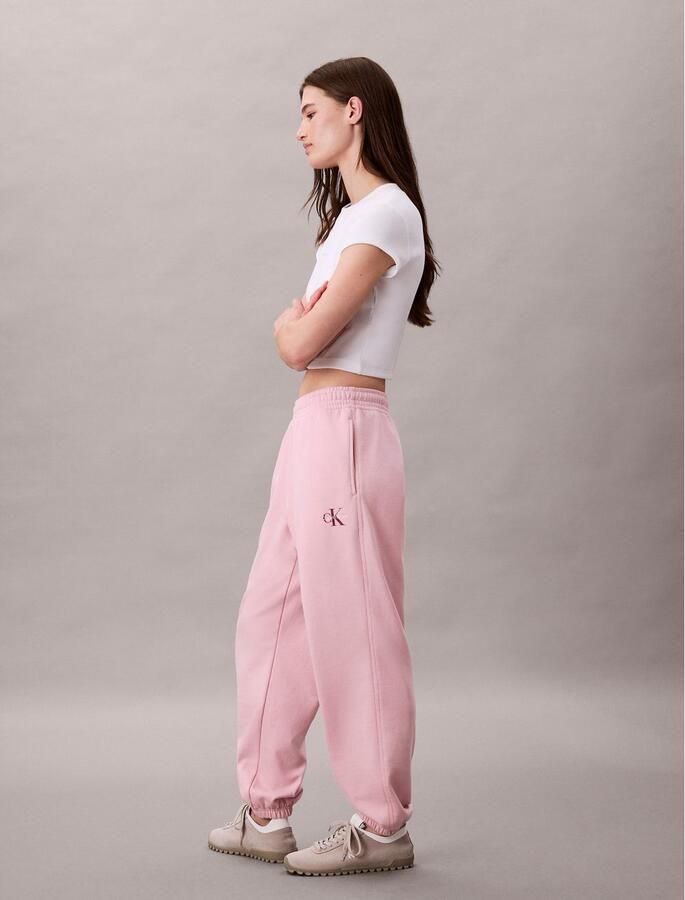 Calvin Klein Sweatbroek MONOLOGO FRENCH TERRY JOGGER - Foto 4