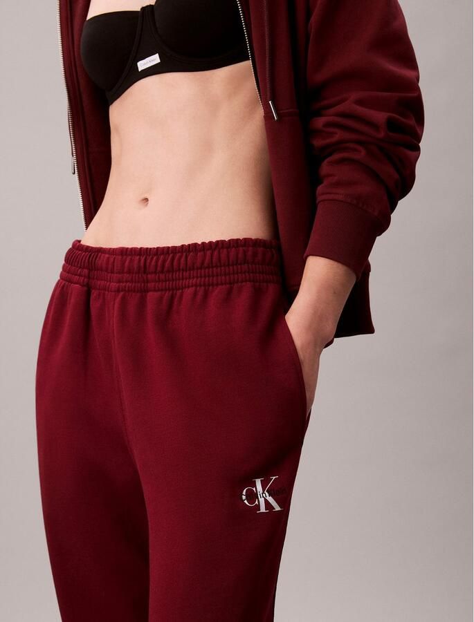 Calvin Klein Sweatbroek MONOLOGO FRENCH TERRY JOGGER - Foto 2