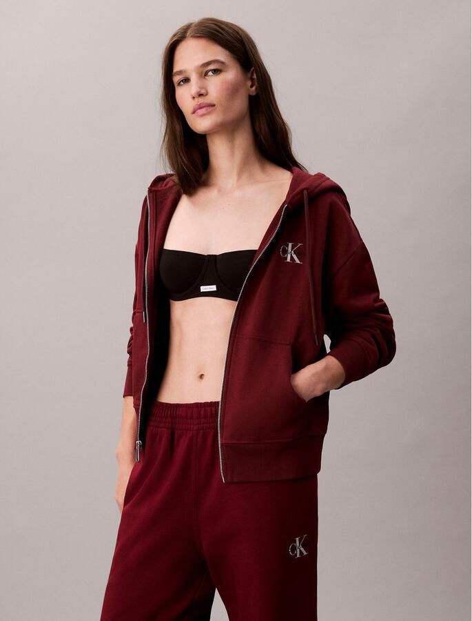 Calvin Klein Sweatbroek MONOLOGO FRENCH TERRY JOGGER - Foto 3