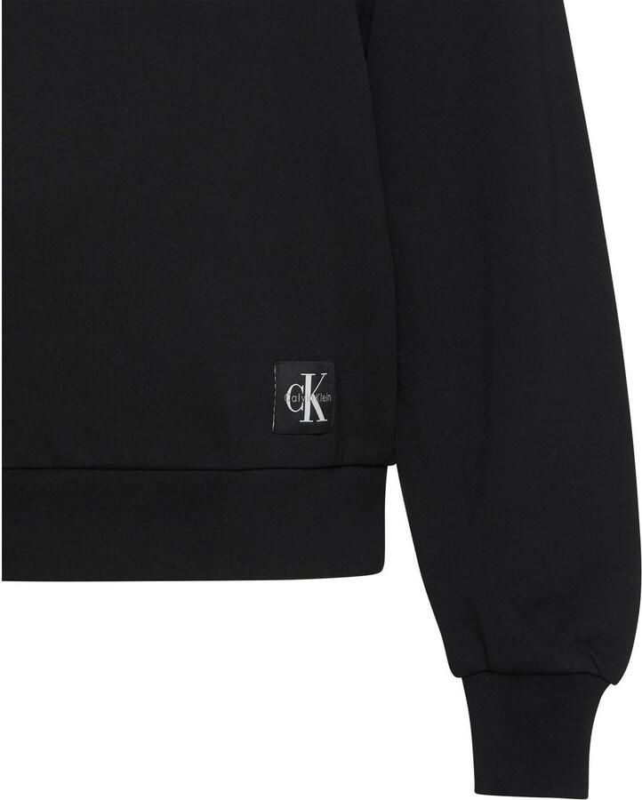 Calvin Klein Sweatshirt A- LS BADGE LOGO TERRY CREW NK - Foto 2